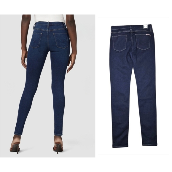 Hudson Nico Mid-Rise Super Skinny Jean Obscurity Size 26 - Picture 11 of 15